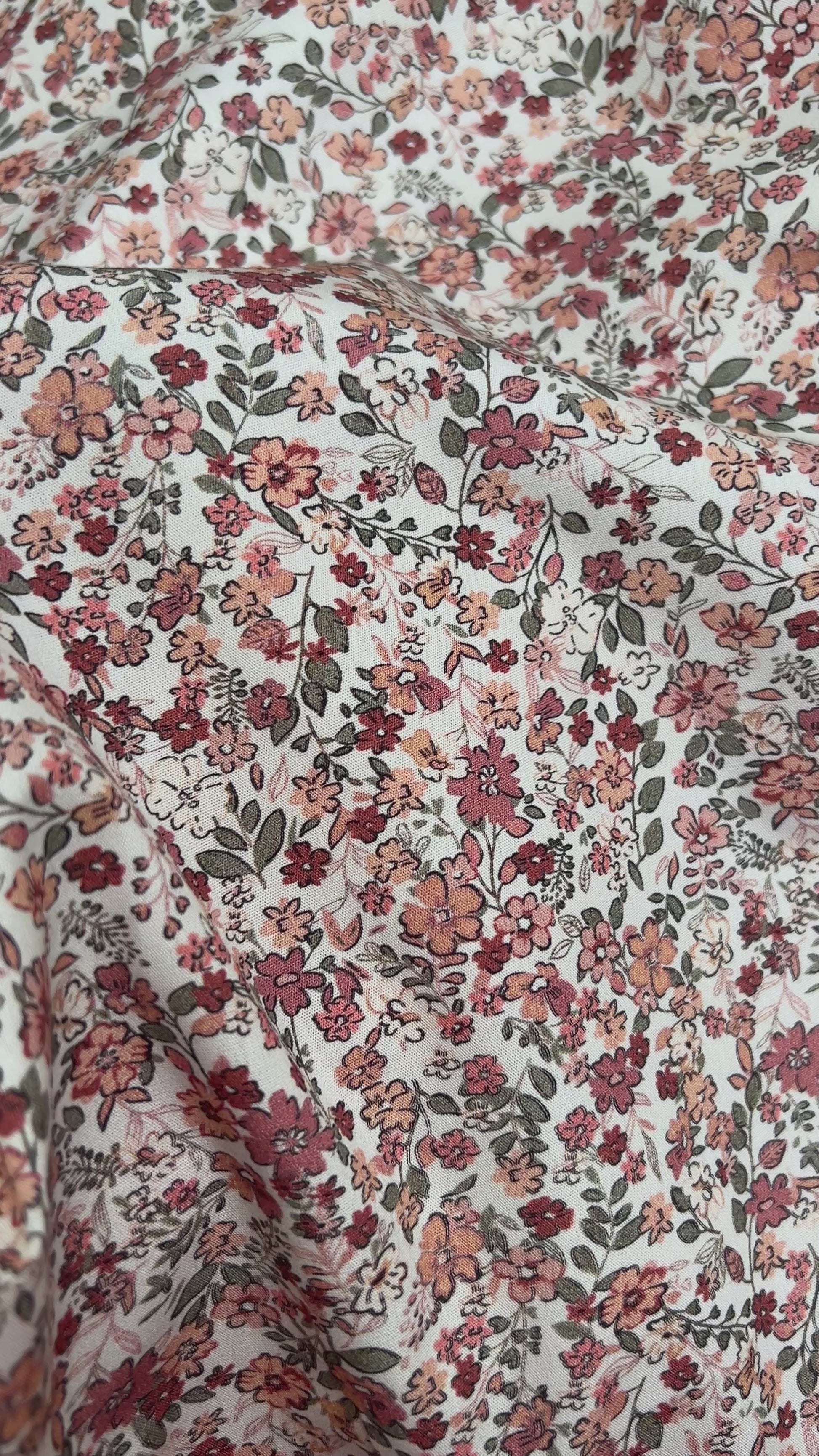 Jeanne bedruckte Baumwolle