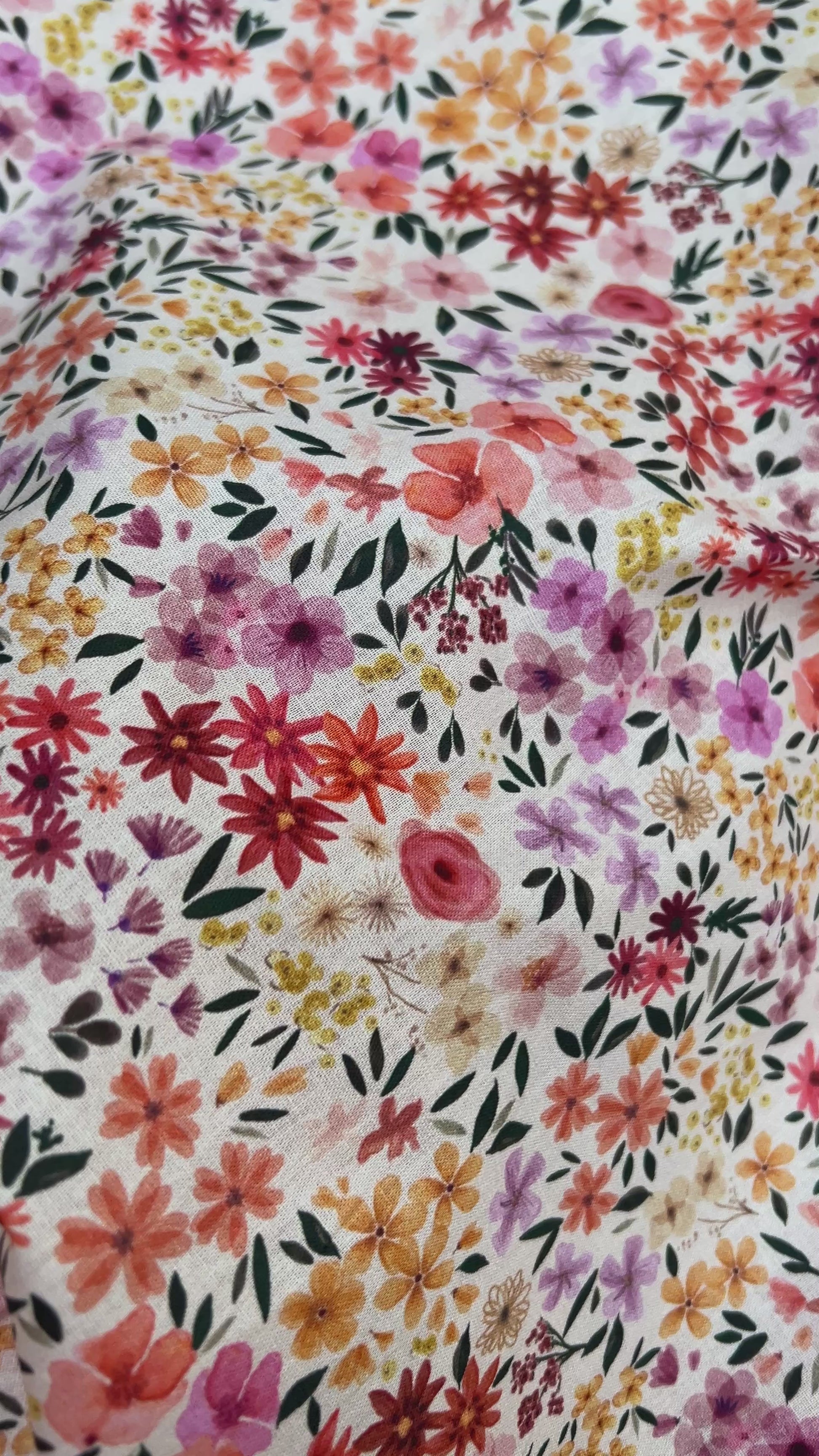 Adele printed cotton