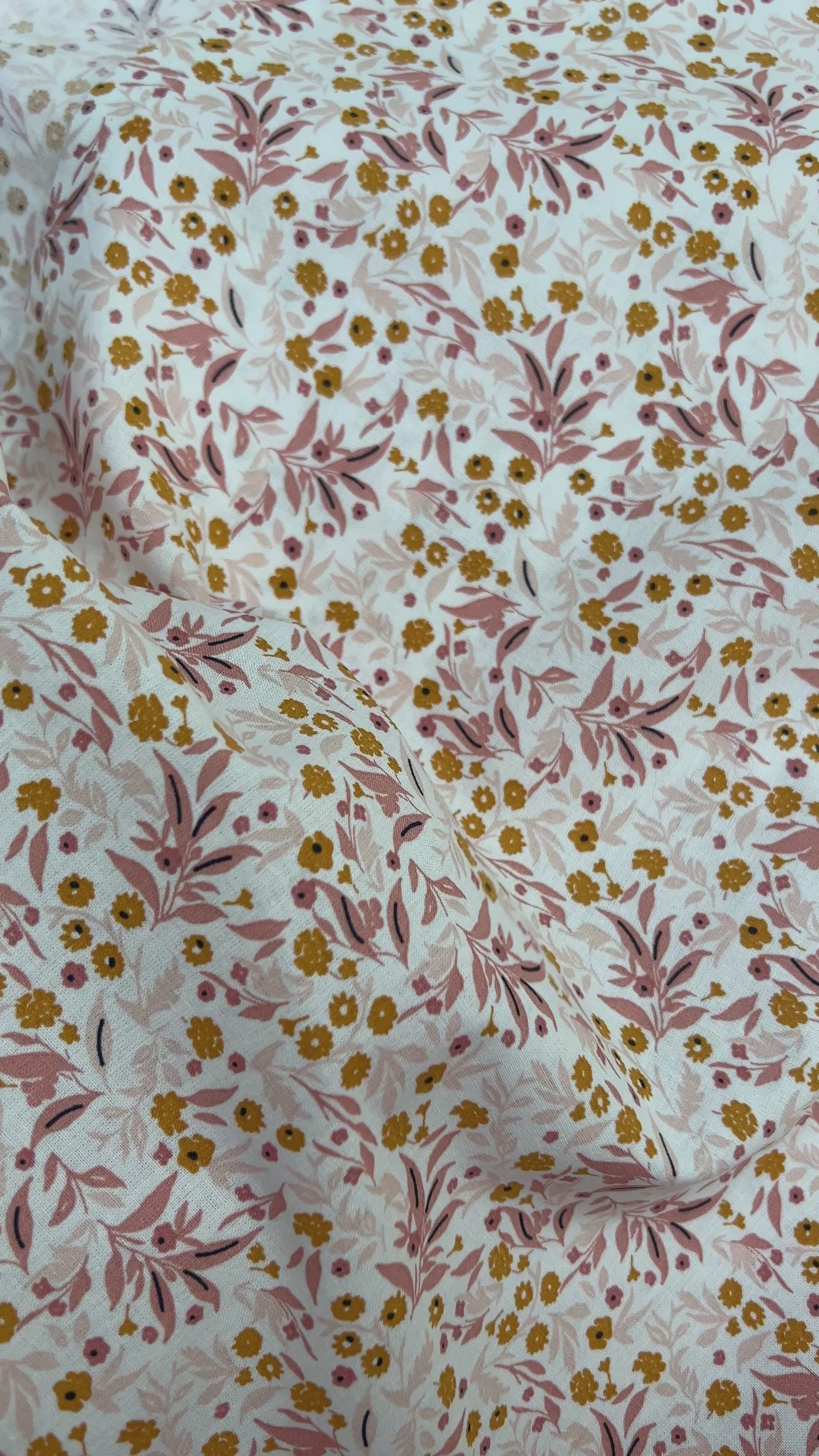 Spring printed cotton