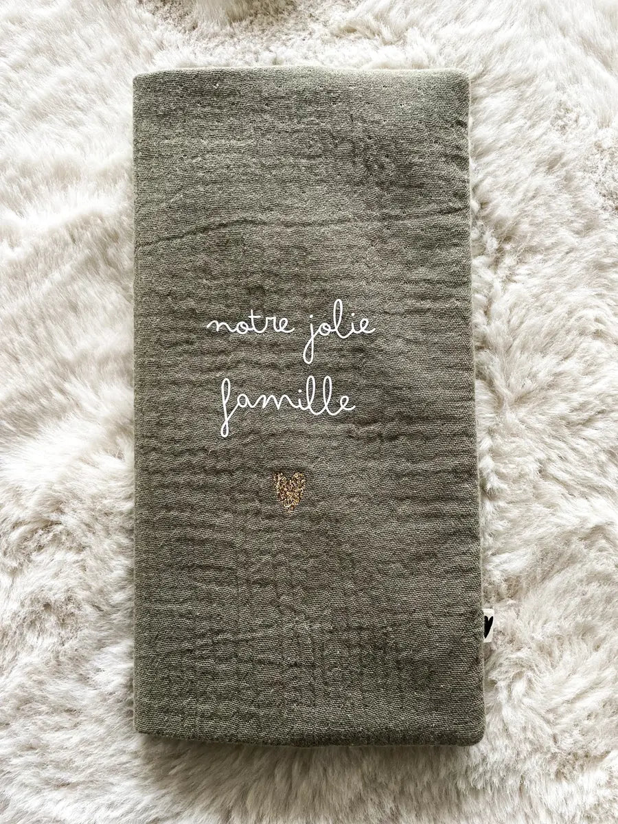 Protège livret de famille - Atelier Wagram - Vert olive