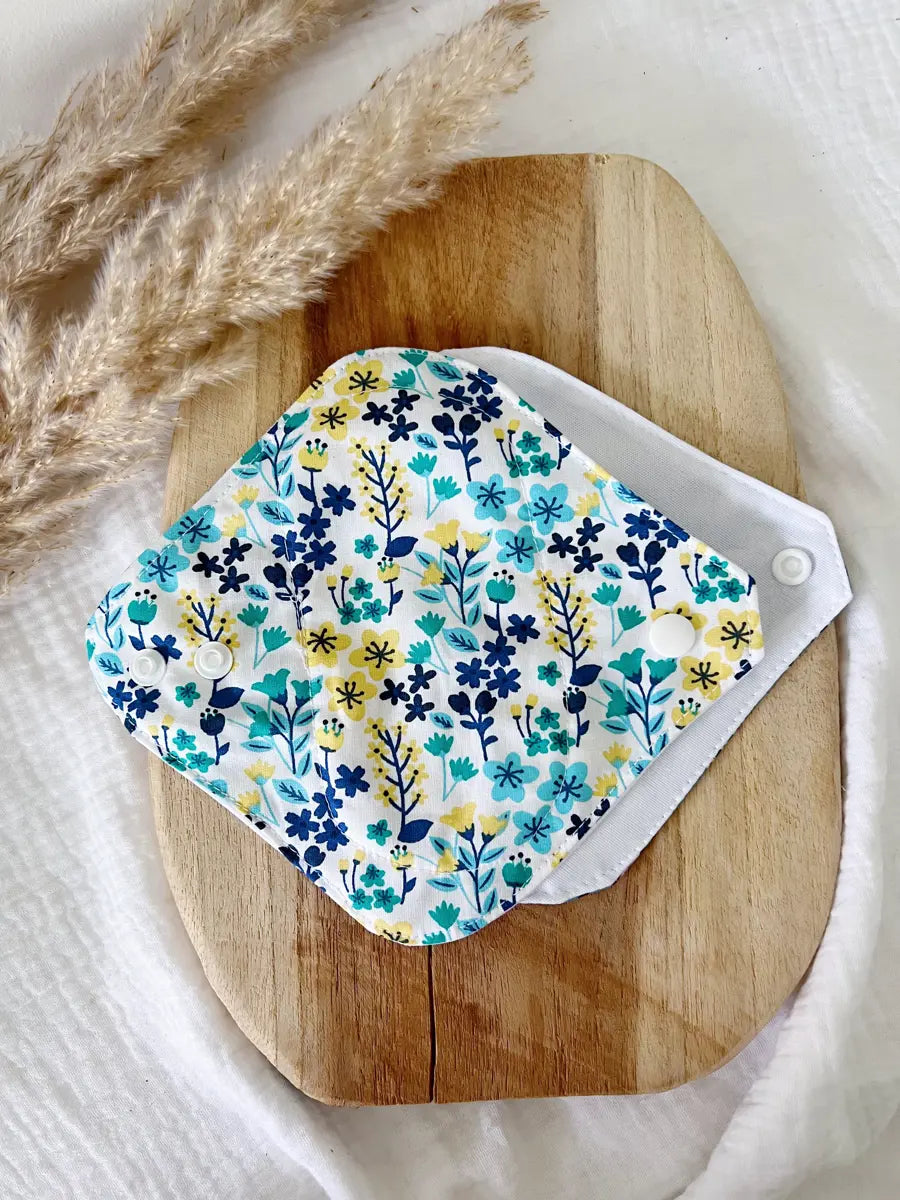 Protège-slip lavable en coton - Bella fiore