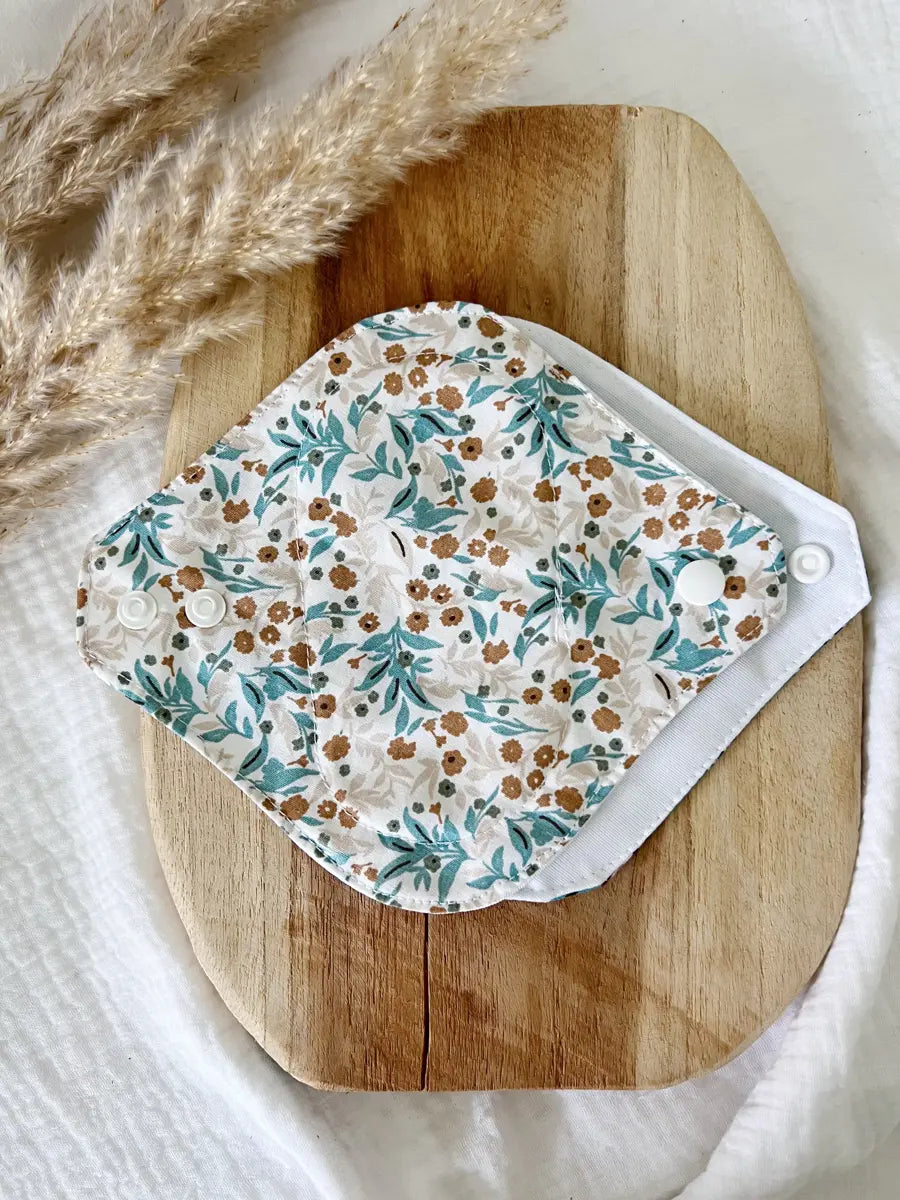 Protège-slip lavable en coton - Blue spring