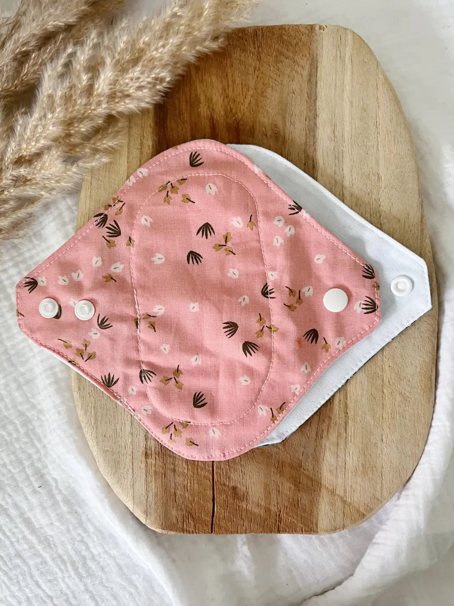 Protège-slip lavable en coton - Flore