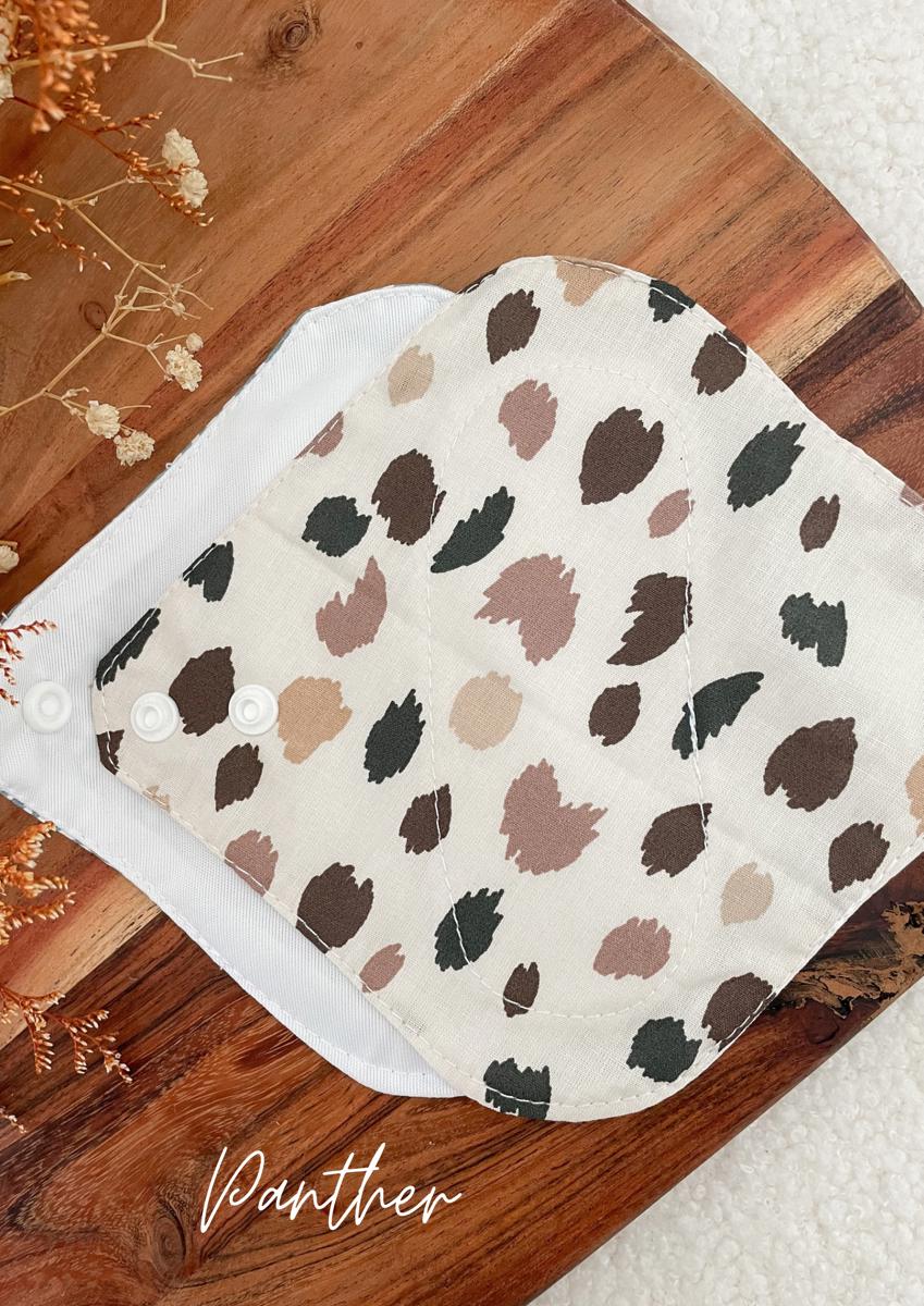 Protège-slip lavable en coton - Panther