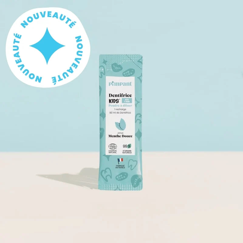 Recharge de dentifrice à la menthe douce pour enfant de 7 ans et plus- Pimpant - 1