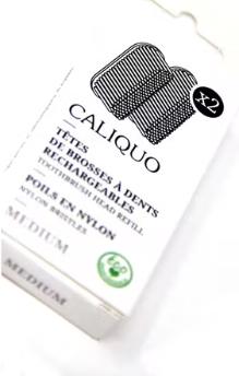 Pack de 2 recharges pour brosse à dent (Souple) - Caliquo - 1