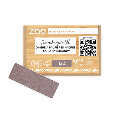 Recharges ombres à paupières - Zao Makeup - 122 Taupe violine