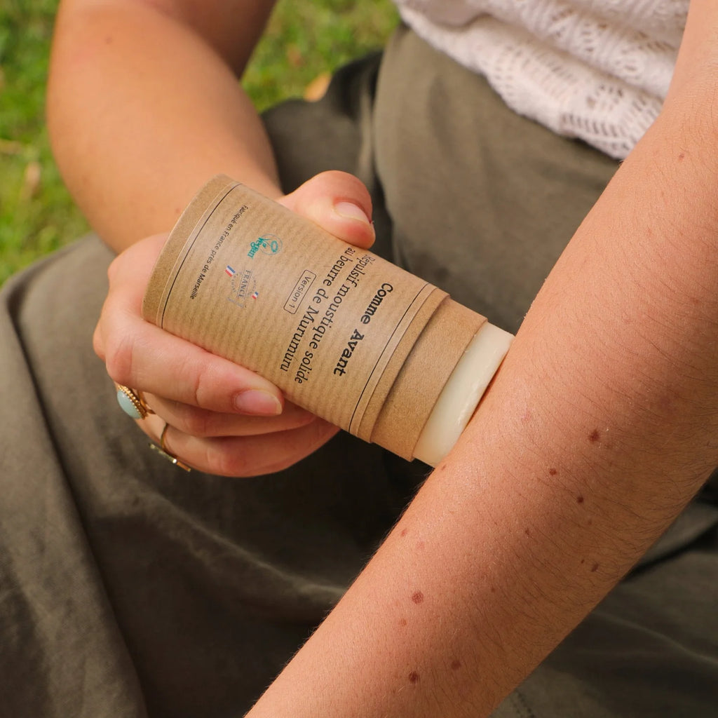 Répulsif Anti-Moustique Solide au Beurre de Murumuru – Comme Avant
