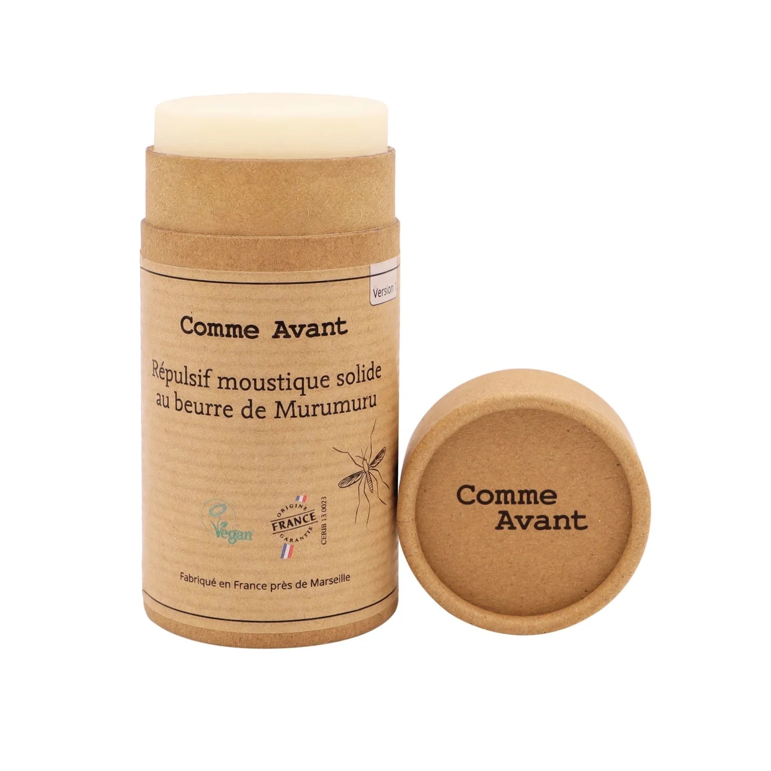 Répulsif Anti-Moustique Solide au Beurre de Murumuru – Comme Avant - 1