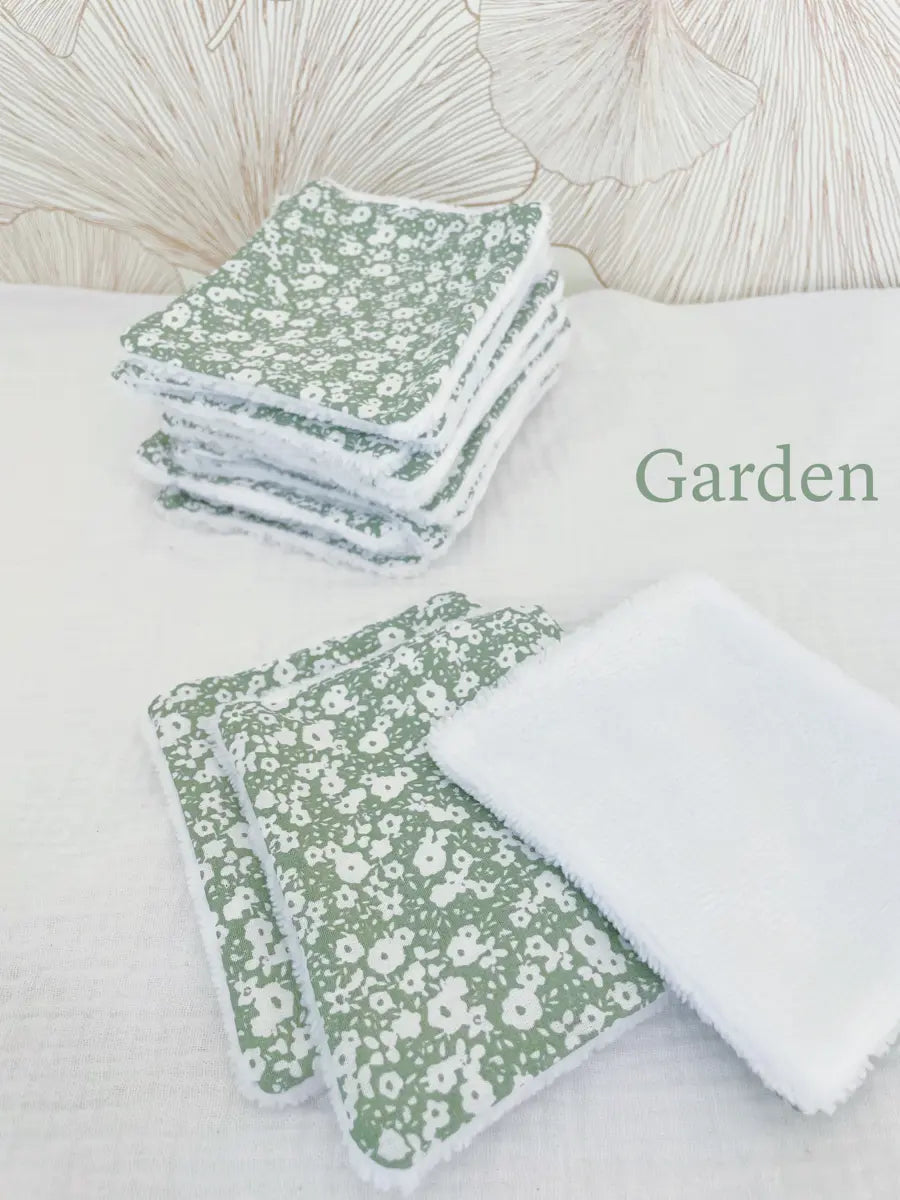 Papier toilette lavable (15 feuilles - sans pressions) - Garden