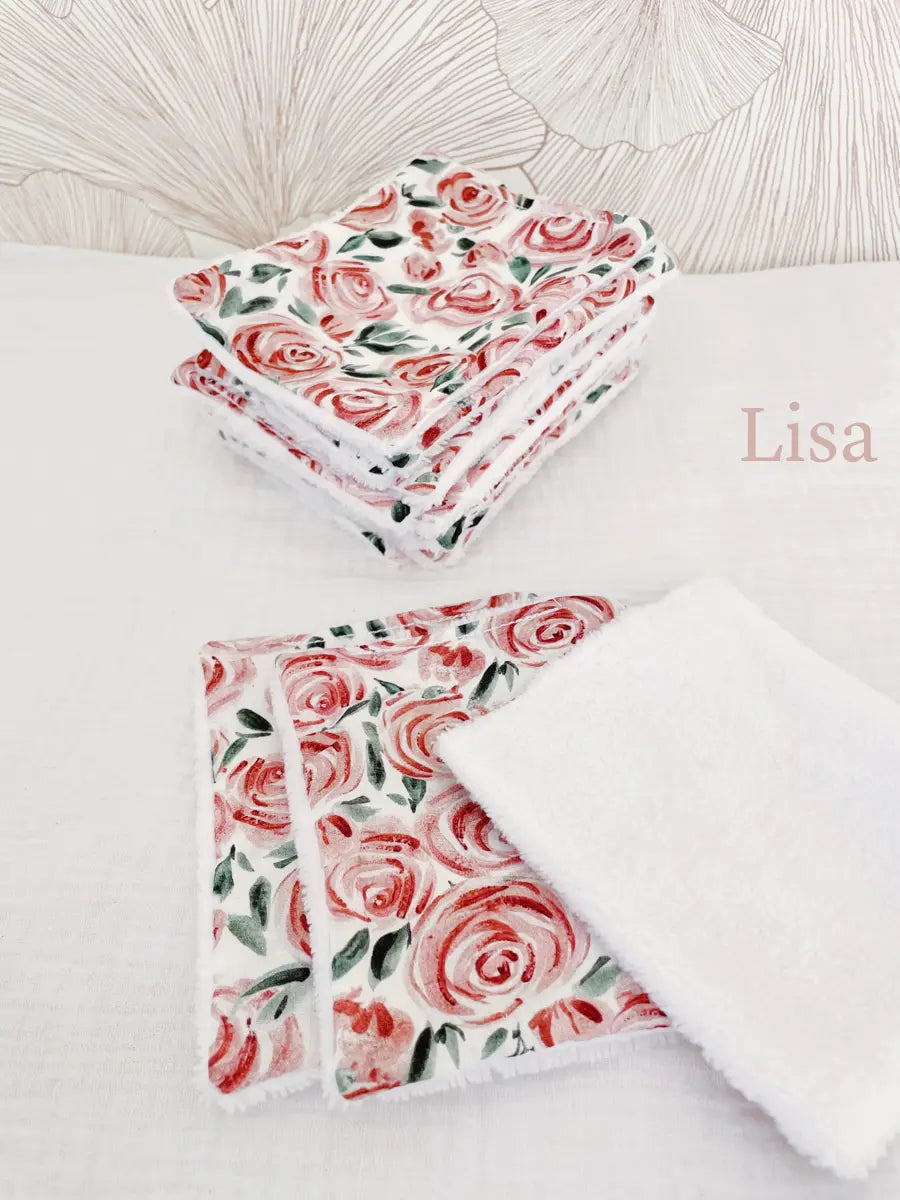 Papier toilette lavable (15 feuilles - sans pressions) - Lisa