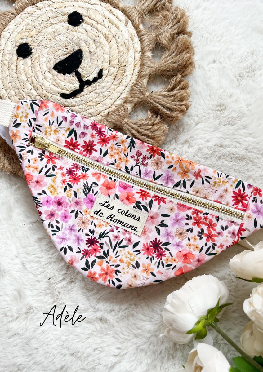 Sac banane enfants - Les cotons de Romane - Adèle