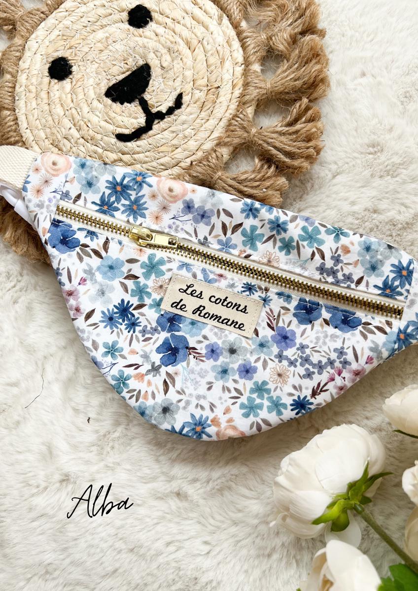 Sac banane enfants - Les cotons de Romane - Alba