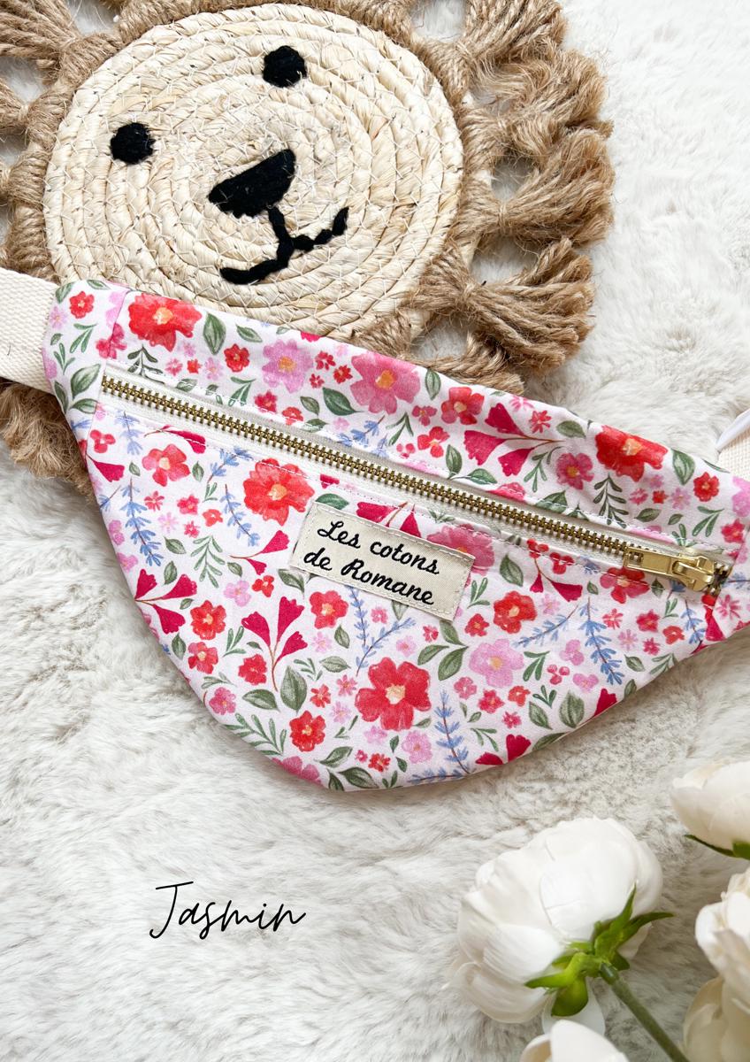 Sac banane enfants - Les cotons de Romane - Jasmin