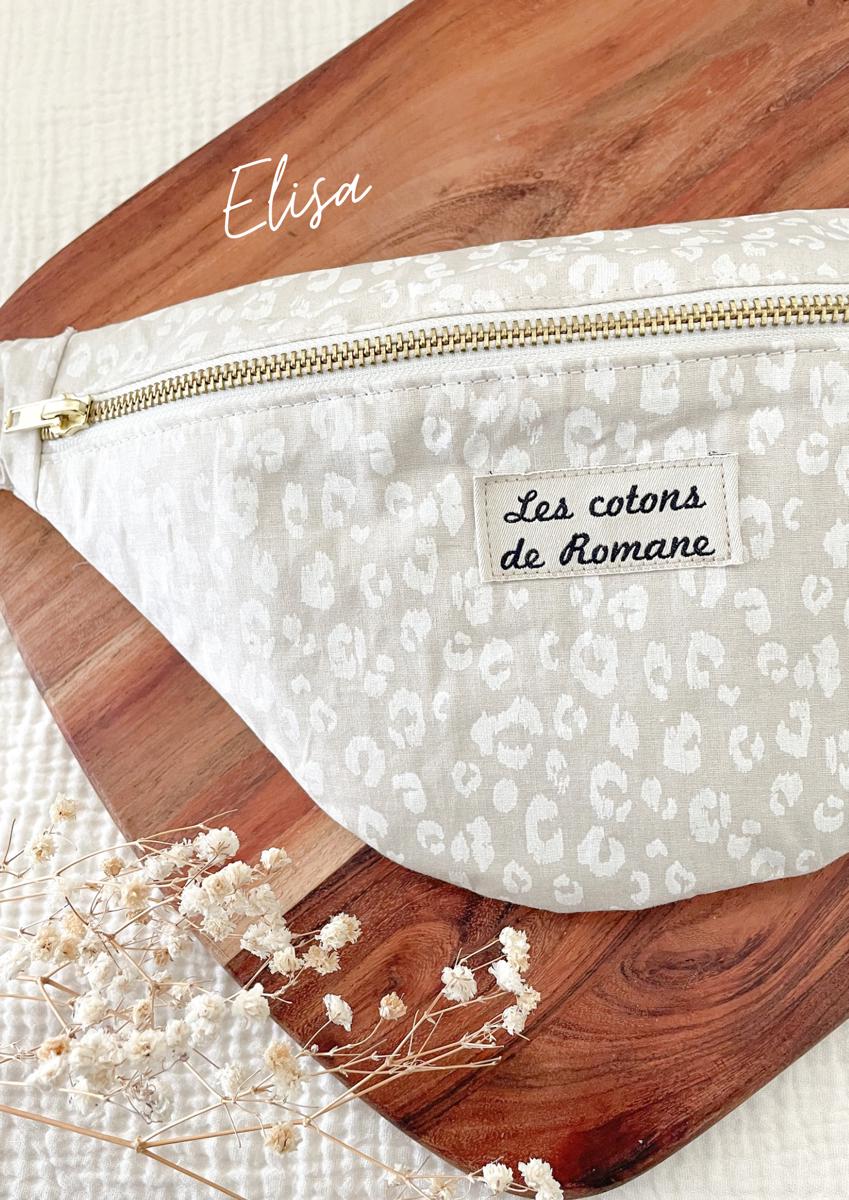 Sac banane - Les cotons de Romane - Elisa