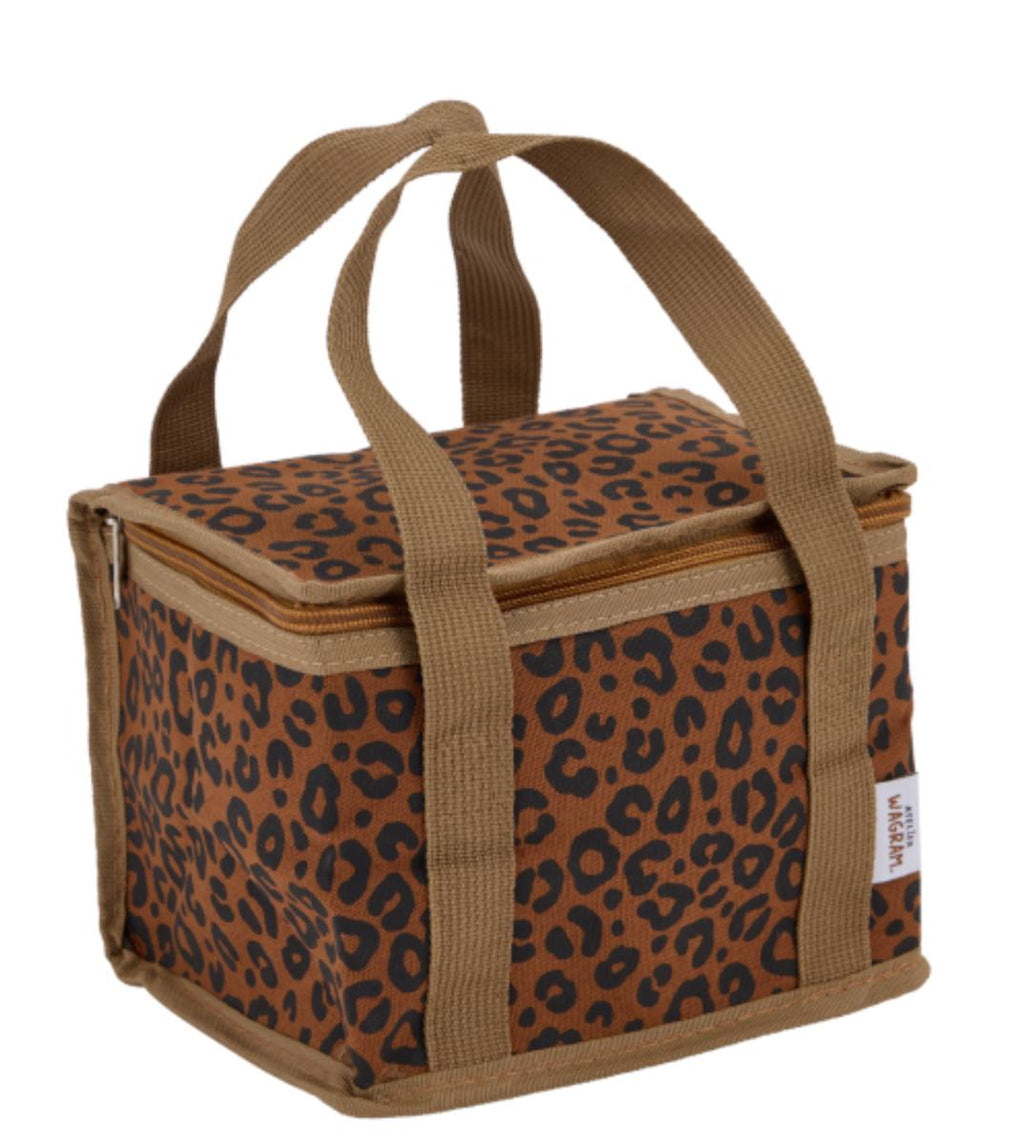 Sac isotherme/glacière - Atelier Wagram - Léopard camel/noir