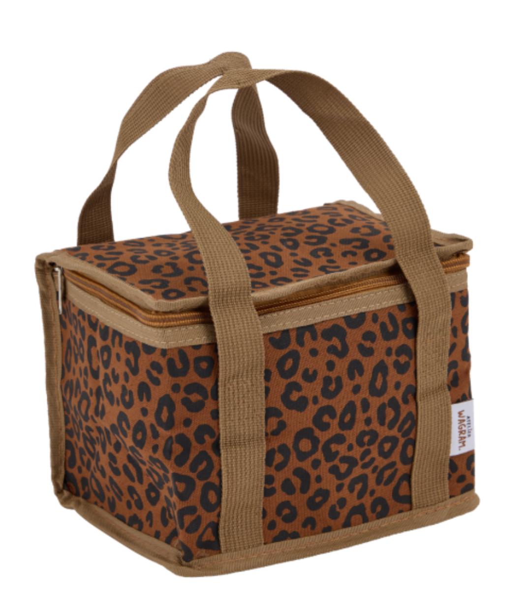 Sac isotherme/glacière - Atelier Wagram - Léopard camel/noir