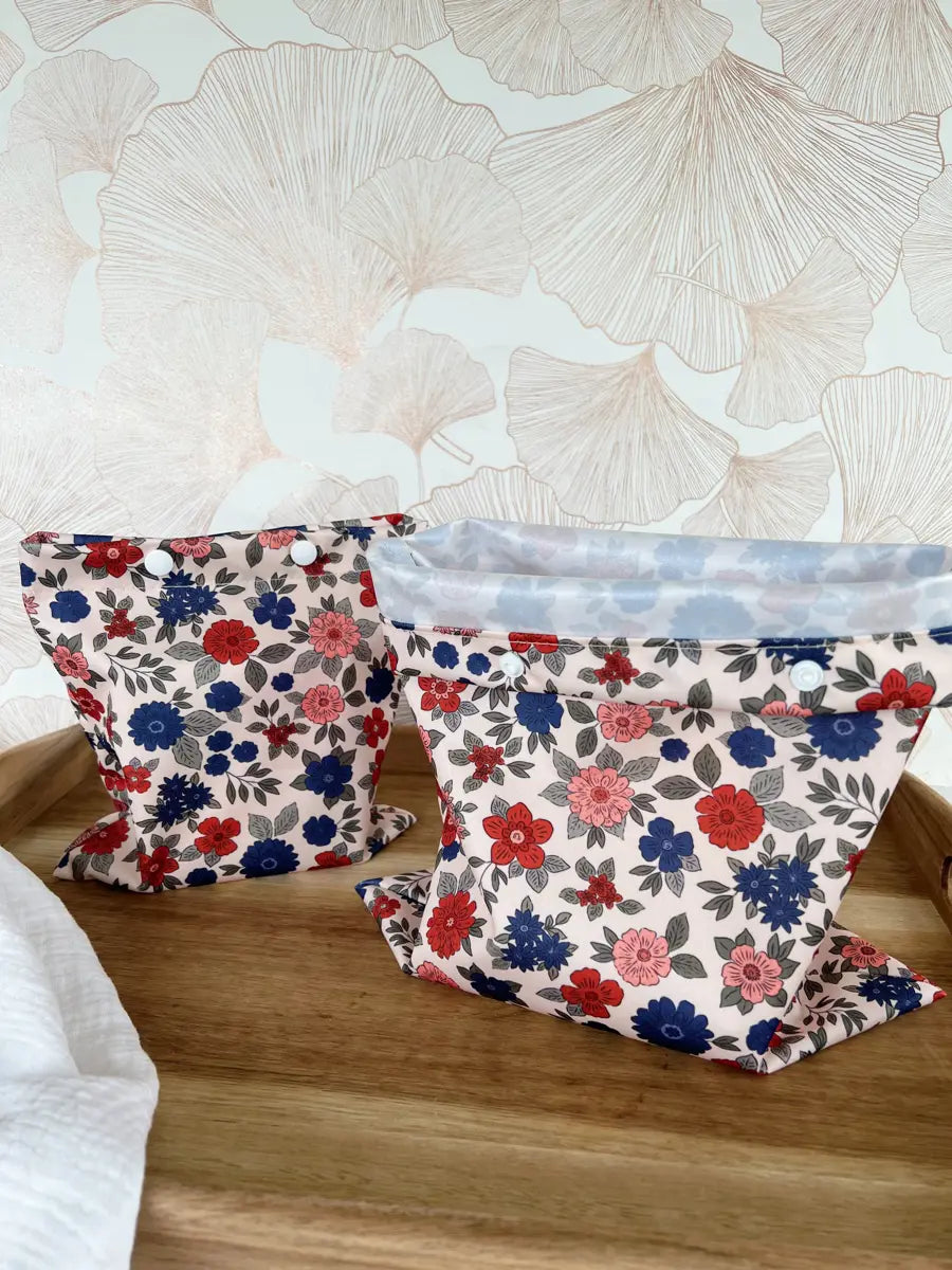 Sacs congélation réutilisables - Lot 2 sacs Colibri