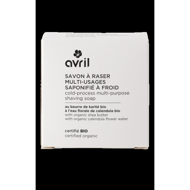 Savon à raser multi-usages saponifié à froid - Avril - 2