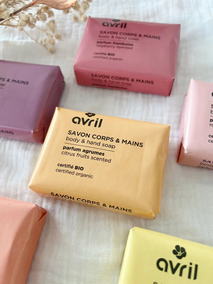 Savon corps et main bio - Avril - 1