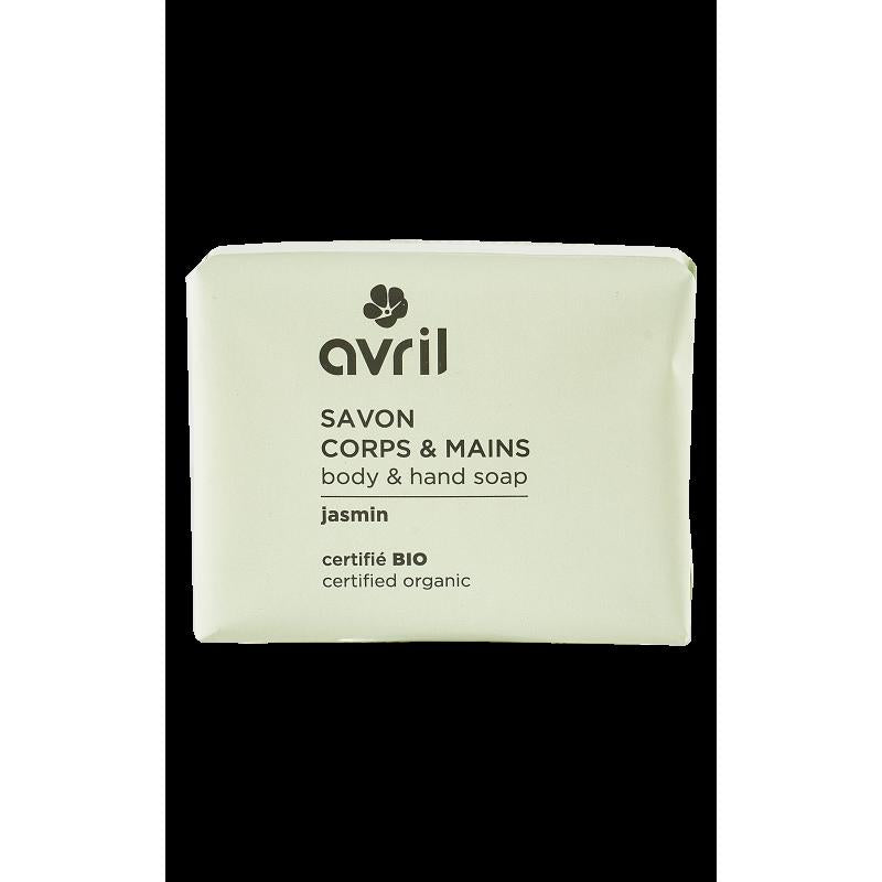 Savon corps et main bio - Avril - Jasmin