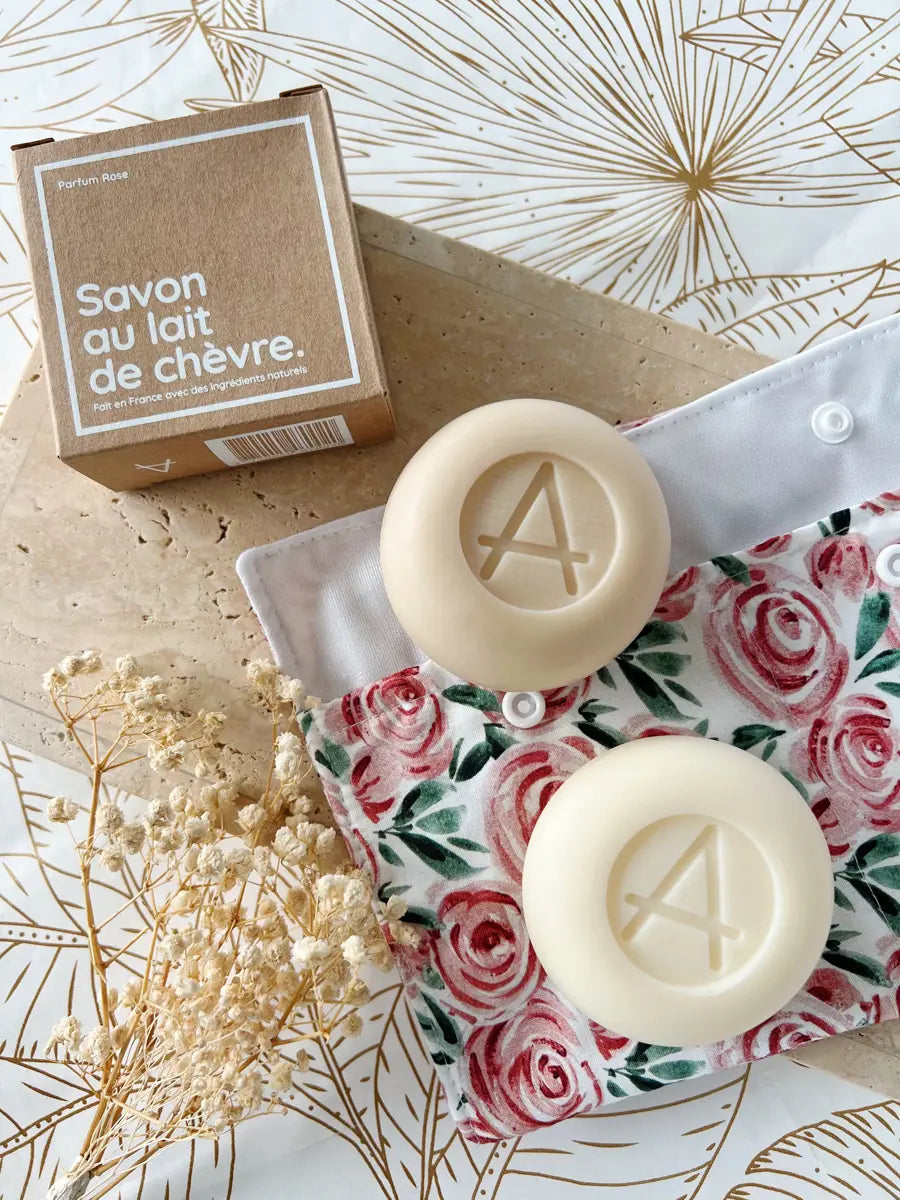 Savon lait de chèvre (visage et corps) - Soin Amalthée - 1