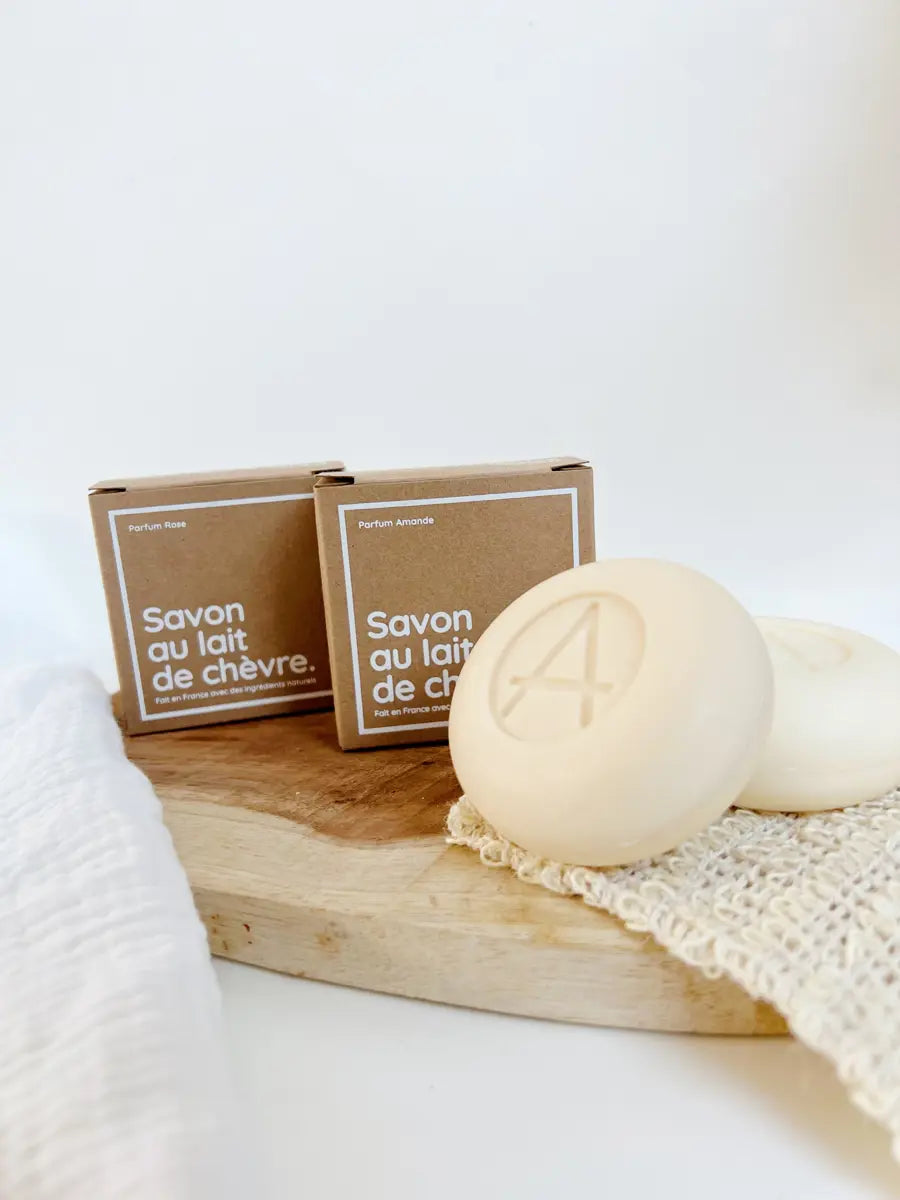 Savon lait de chèvre (visage et corps) - Soin Amalthée - 2