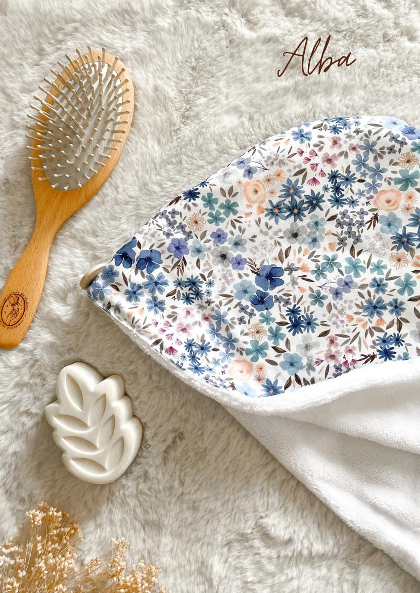 Serviette / turban pour cheveux - Alba