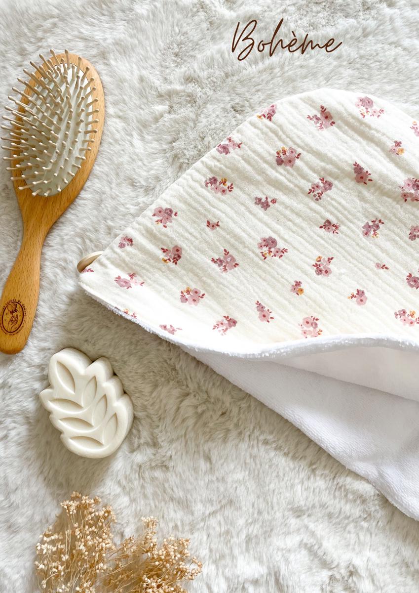 Serviette / turban pour cheveux - Bohème