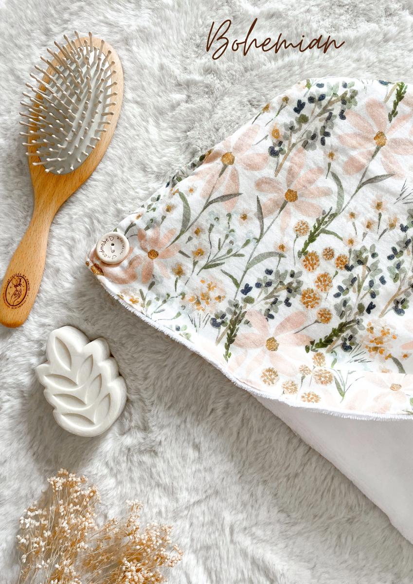 Serviette / turban pour cheveux - Bohemian