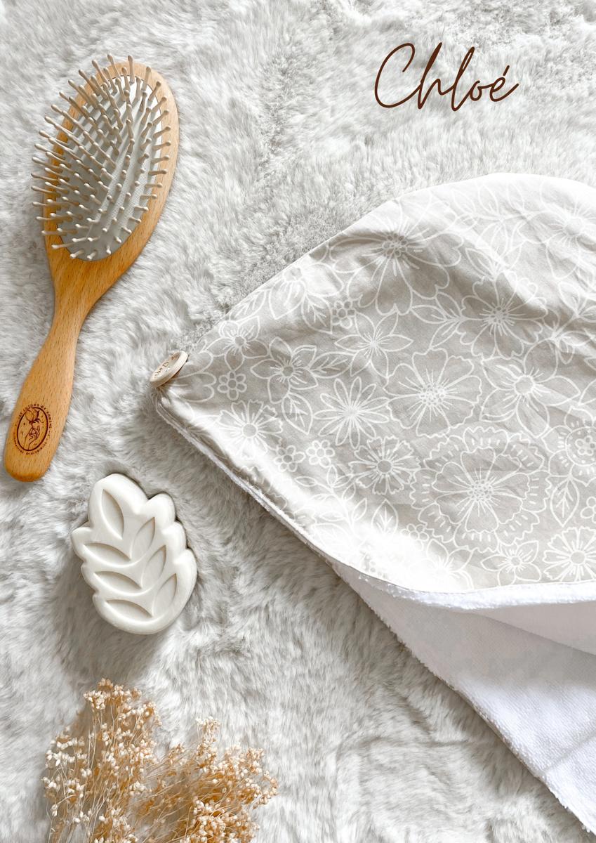 Serviette / turban pour cheveux - Chloé