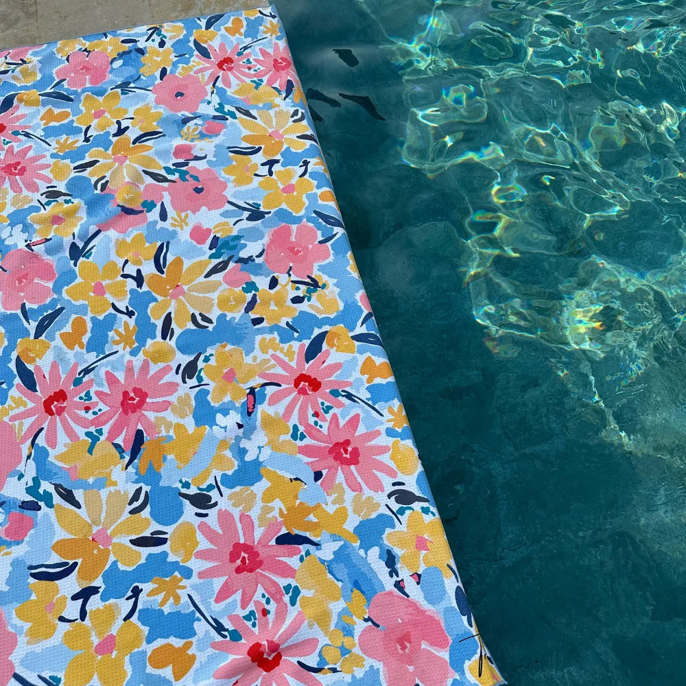 Serviette de plage microfibre - Tropesa - 1