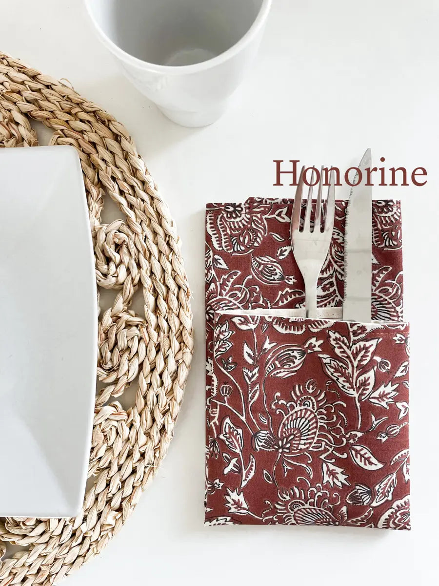 Serviette de table (à l'unité) - Honorine