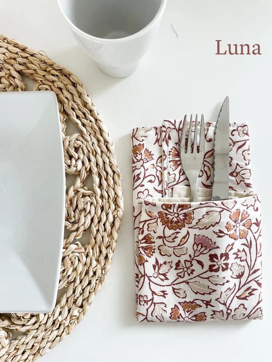 Serviette de table (à l'unité) - Luna