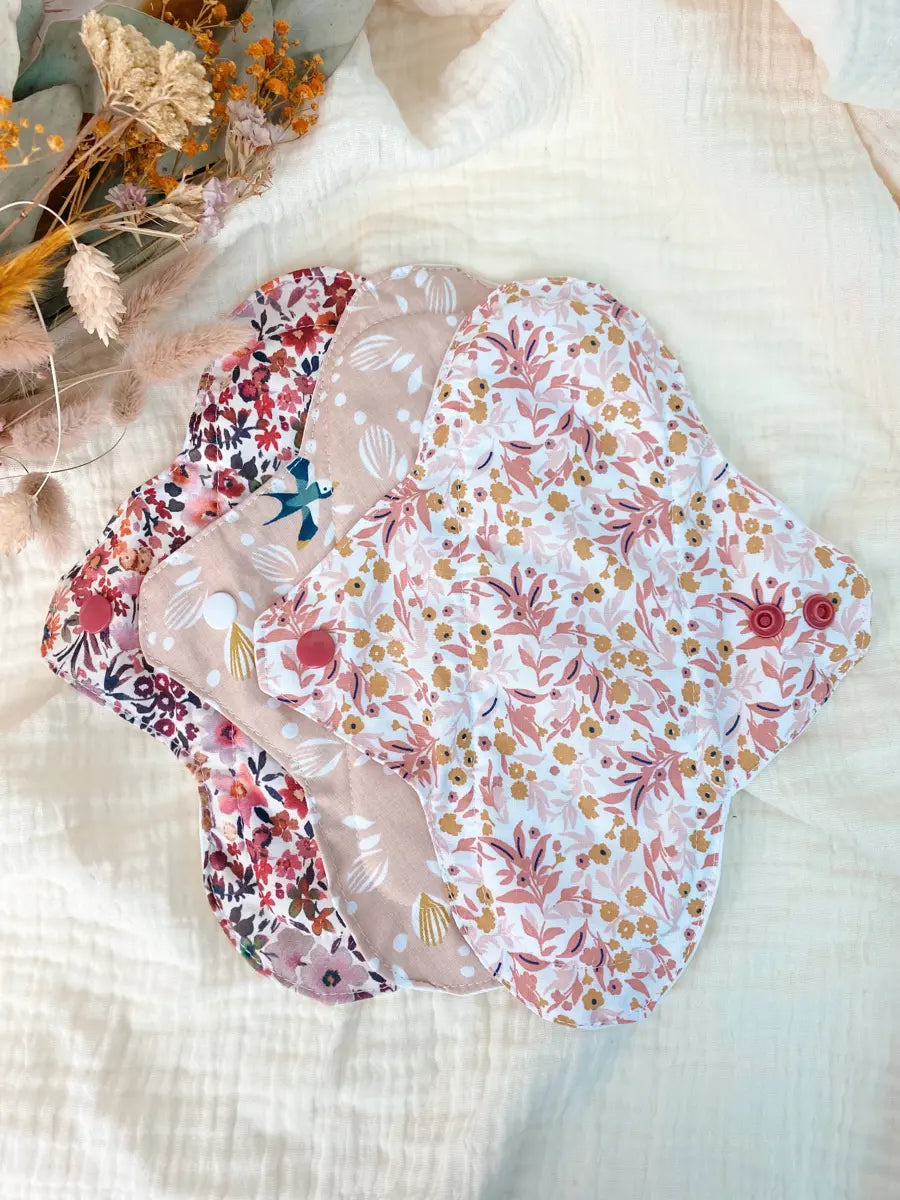 Serviette hygiénique lavable pour flux important - 4