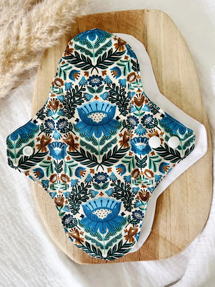 Serviette hygiénique lavable pour flux important - Bora bora