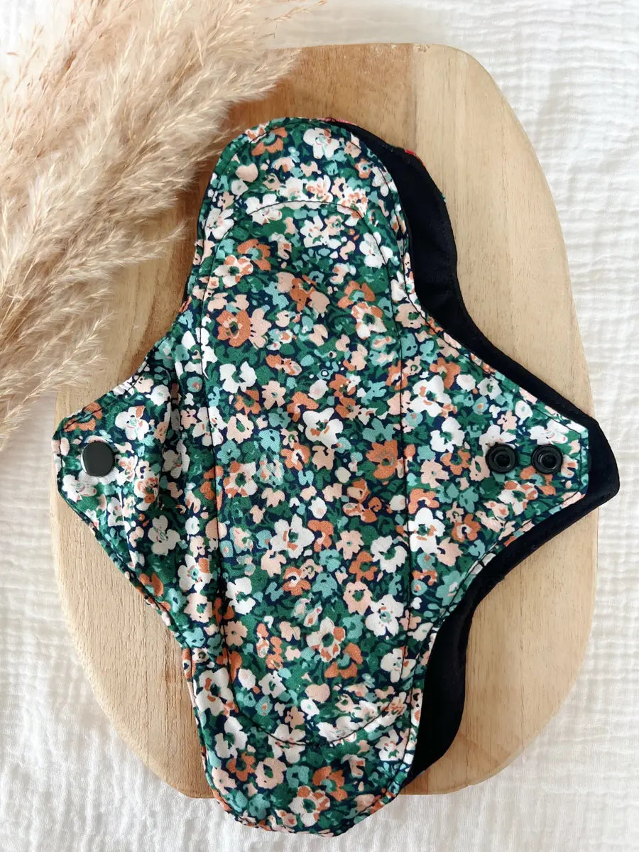 Serviette hygiénique lavable pour flux important - Emma