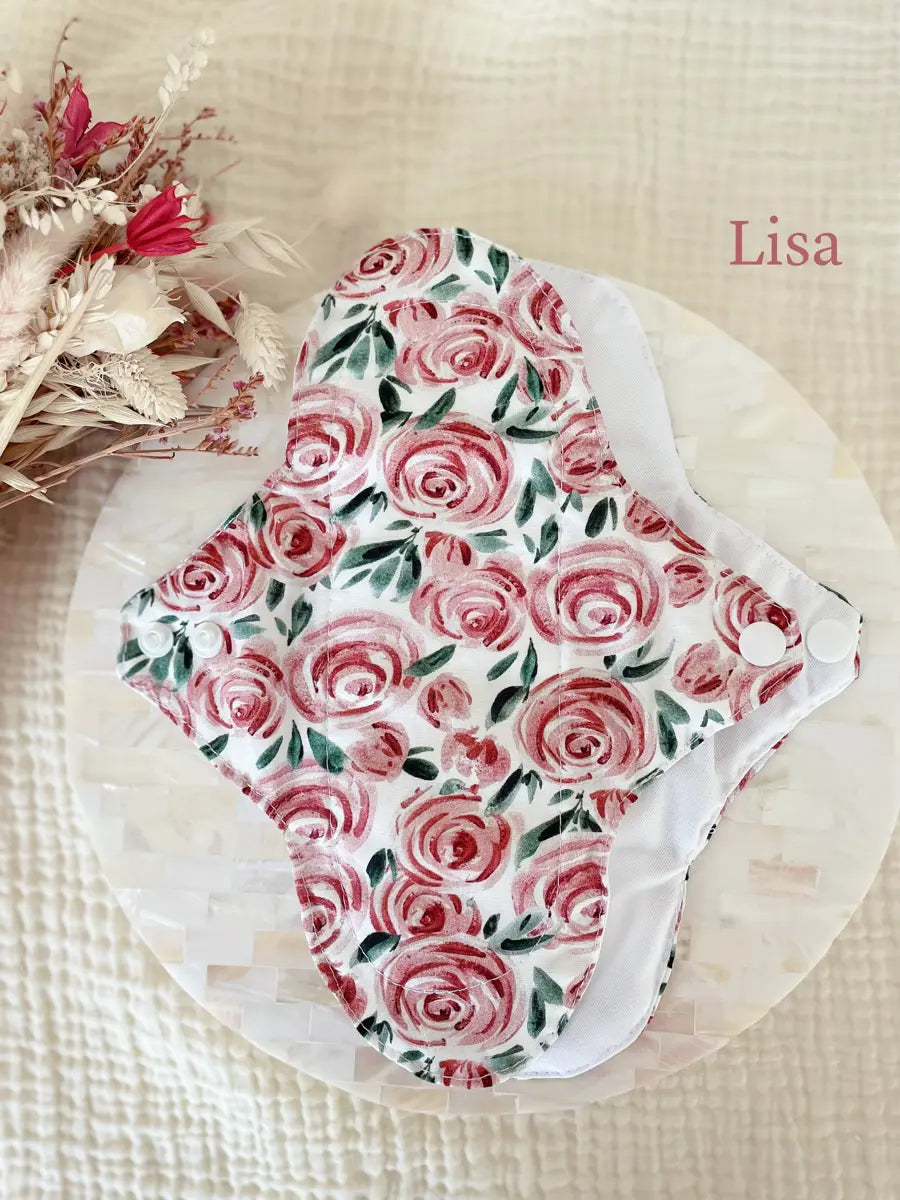 Serviette hygiénique lavable pour flux important - Lisa