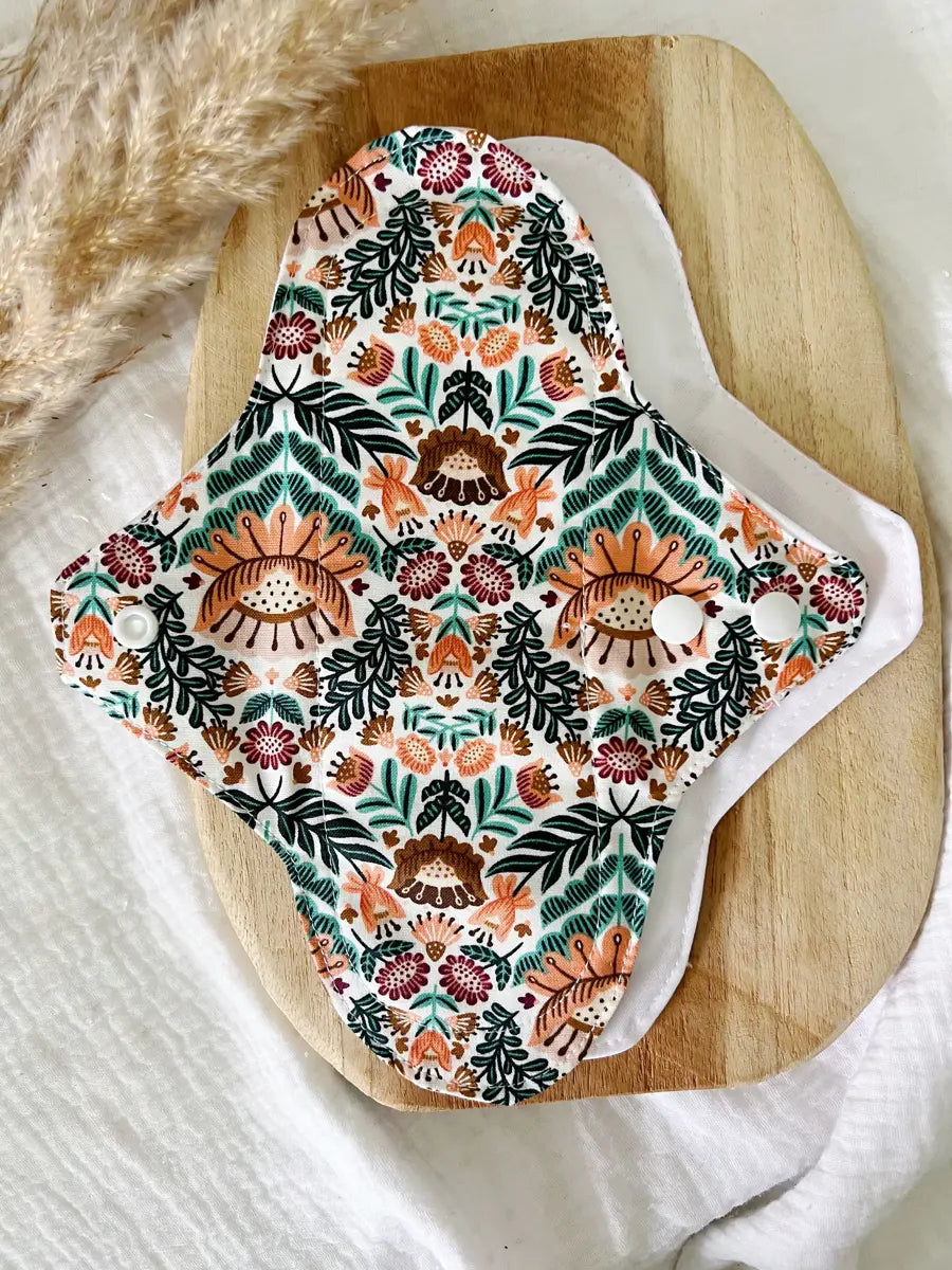 Serviette hygiénique lavable pour flux important - Paradise