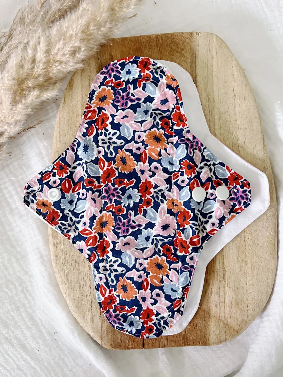 Serviette hygiénique lavable pour flux important - Suzanne