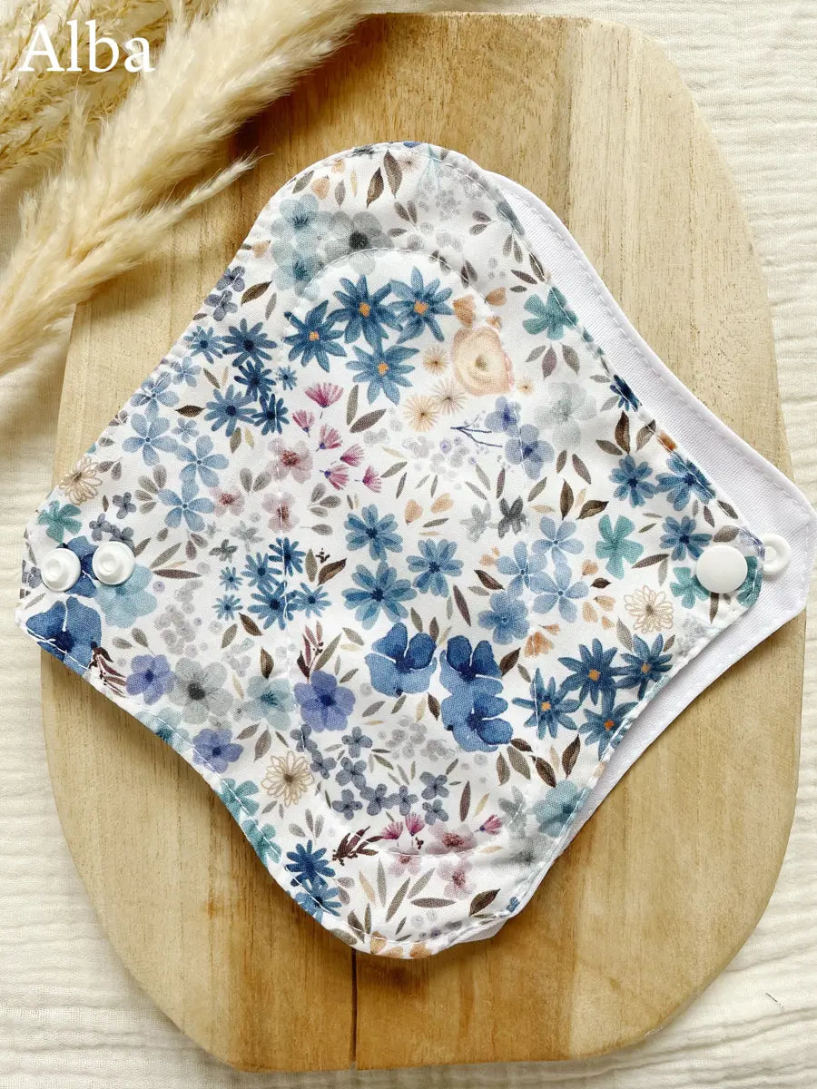 Serviette lavable flux MOYEN – Serviette hygiénique de jour - Alba