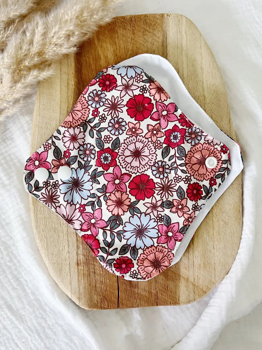 Serviette lavable flux MOYEN – Serviette hygiénique de jour - Brigitte