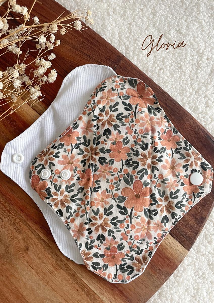 Serviette lavable flux MOYEN – Serviette hygiénique de jour - Gloria