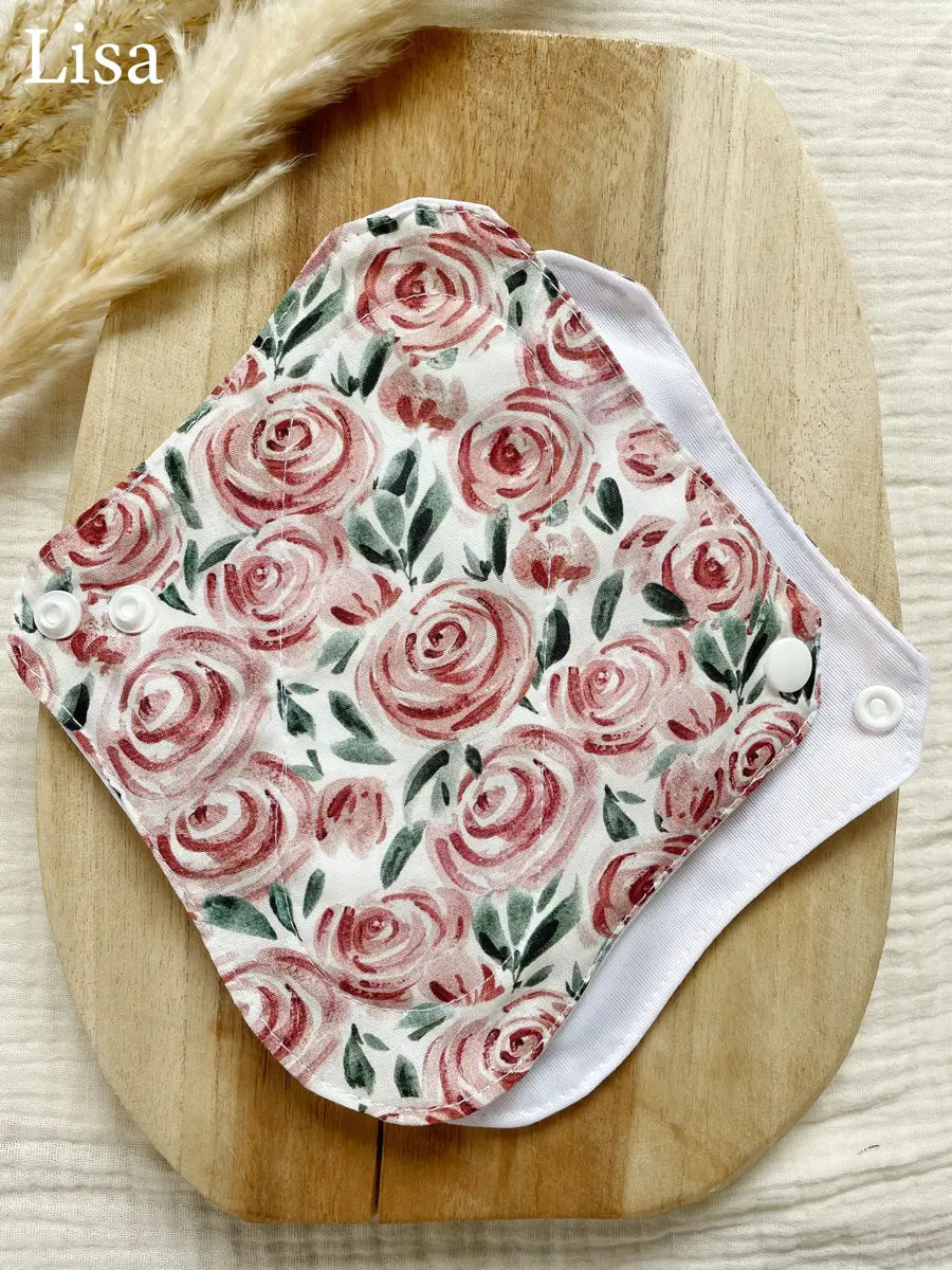 Serviette lavable flux MOYEN – Serviette hygiénique de jour - Lisa