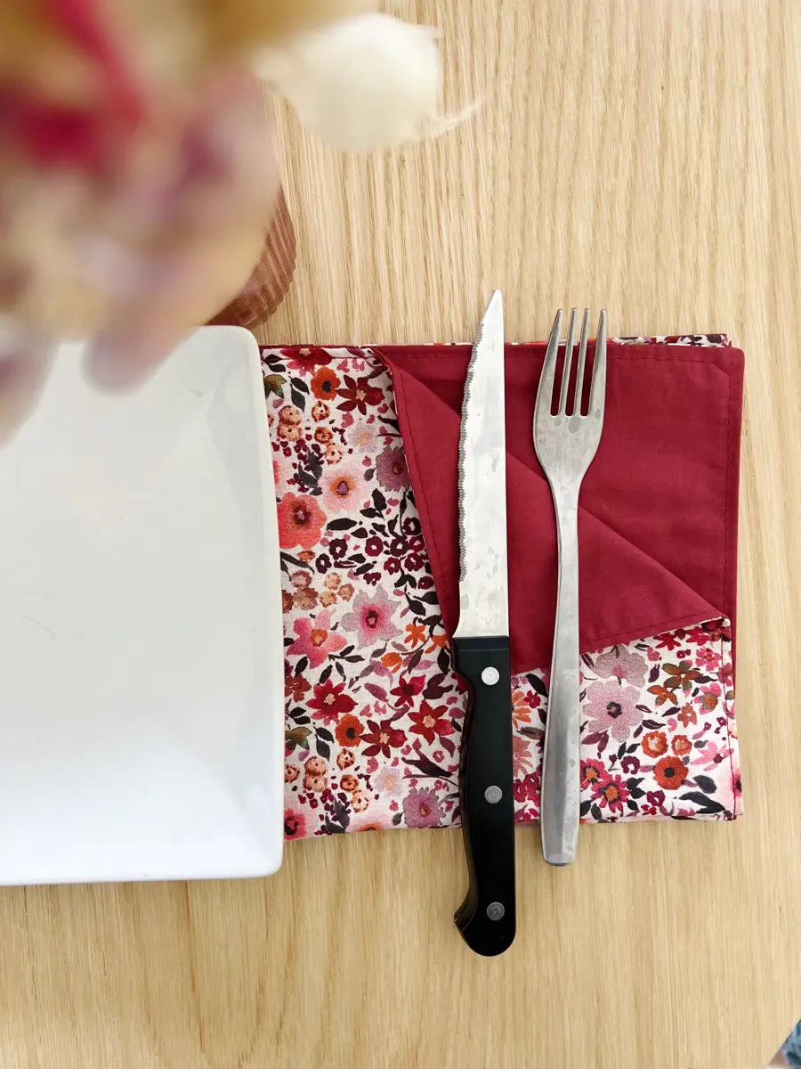 Serviettes de table (lot de 4 serviettes) - Alexia