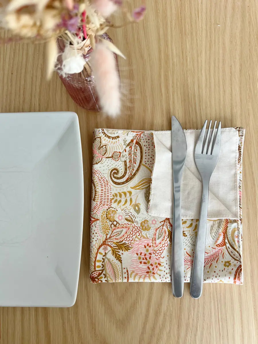 Serviettes de table (lot de 4 serviettes) - Jaipur