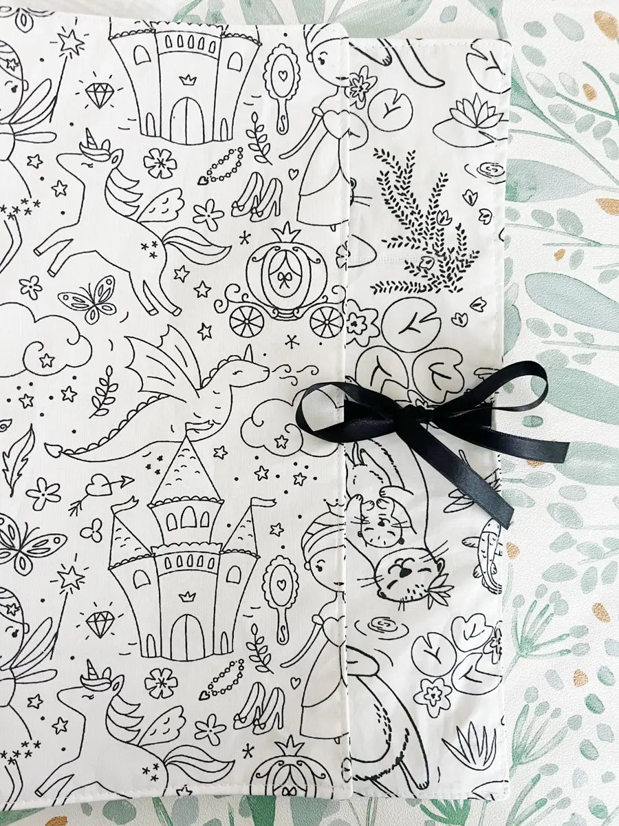 Set de table à colorier lavable (et ses feutres) - 10