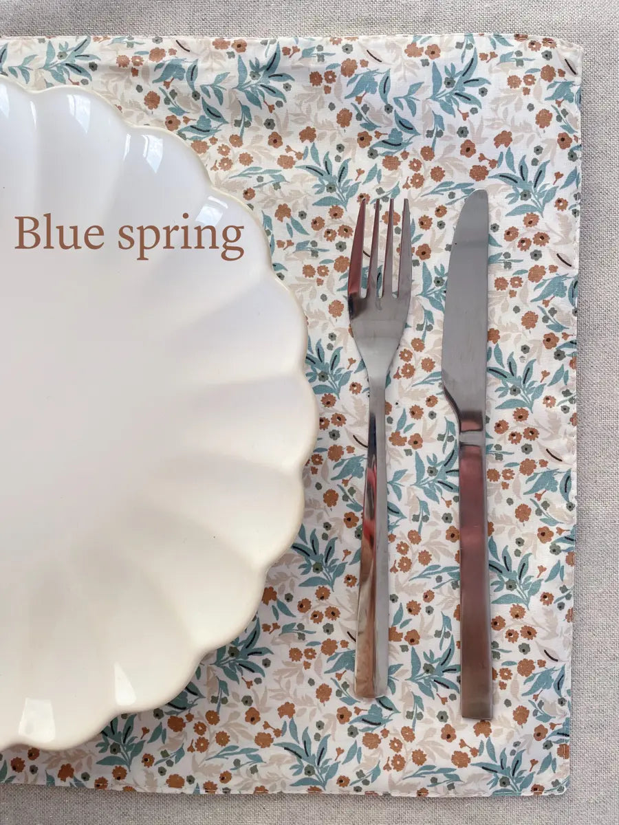Set de table - Blue spring