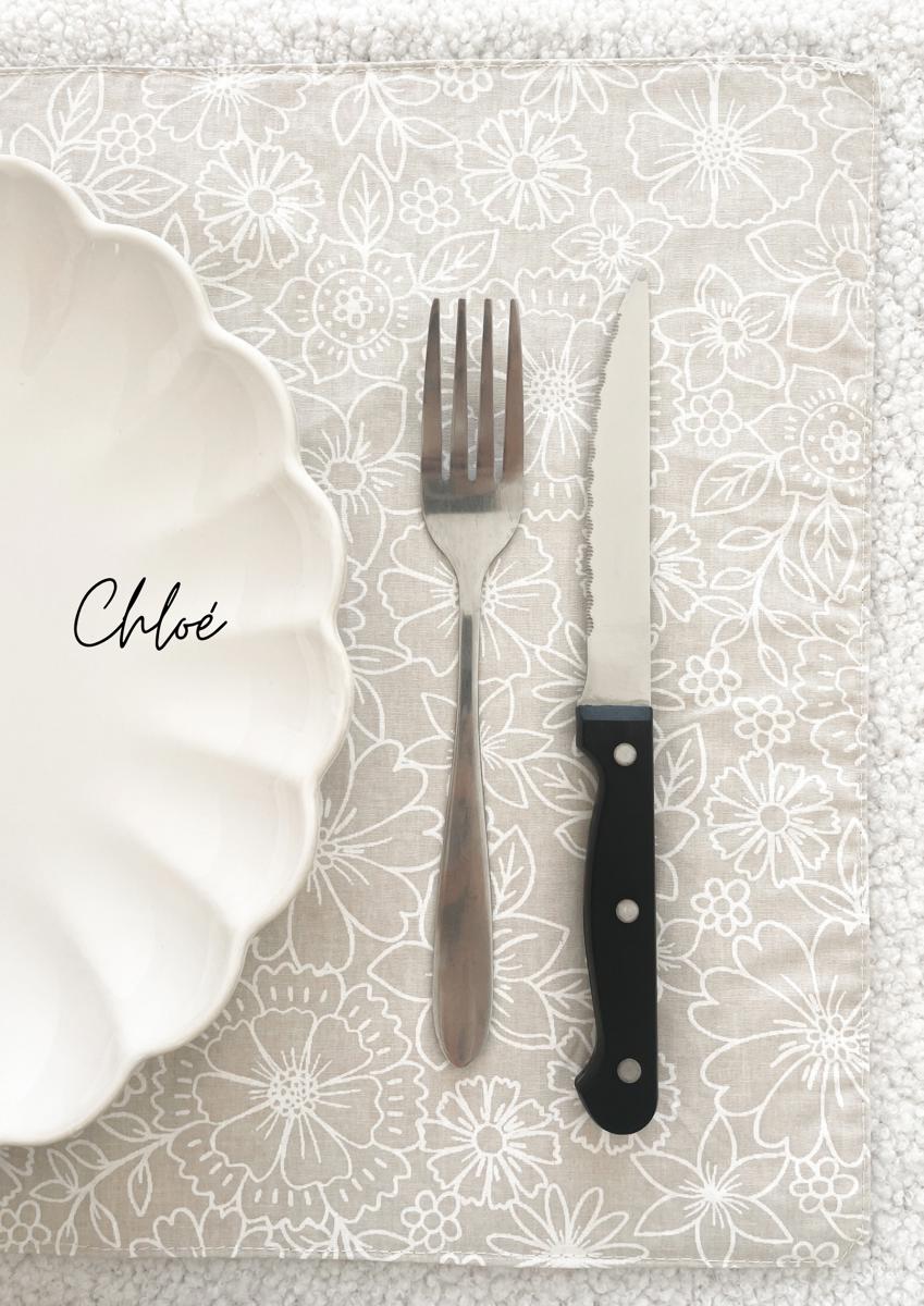 Set de table - Chloé