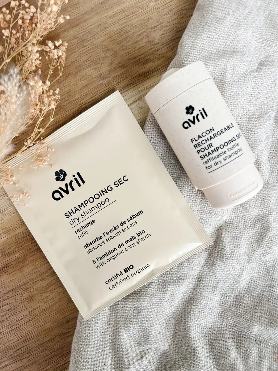 Shampoing sec bio (en poudre) - Avril - 1